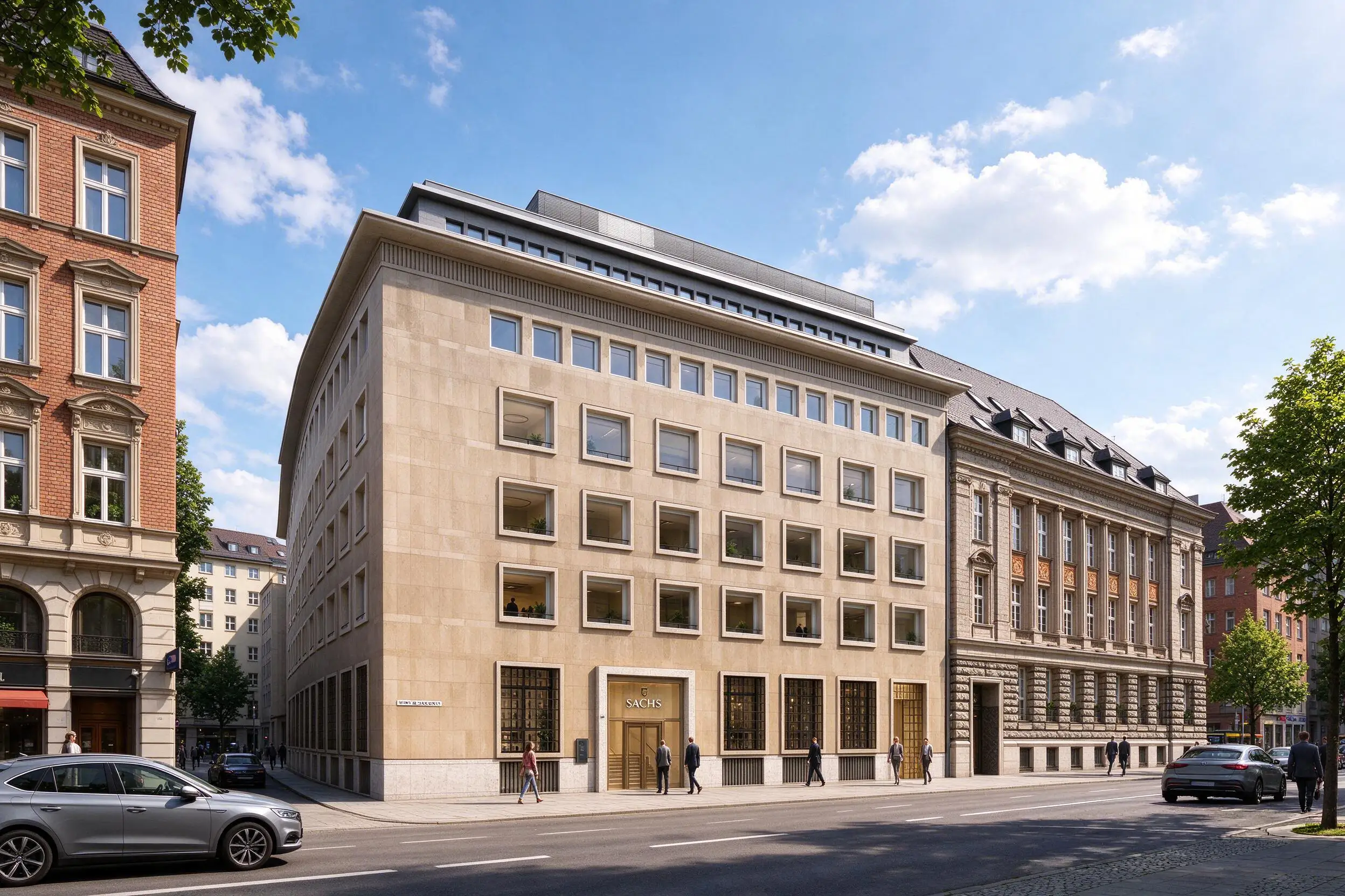 Denkmalgeschütztes Gebäude des Referenzprojekts Sachs in Köln
